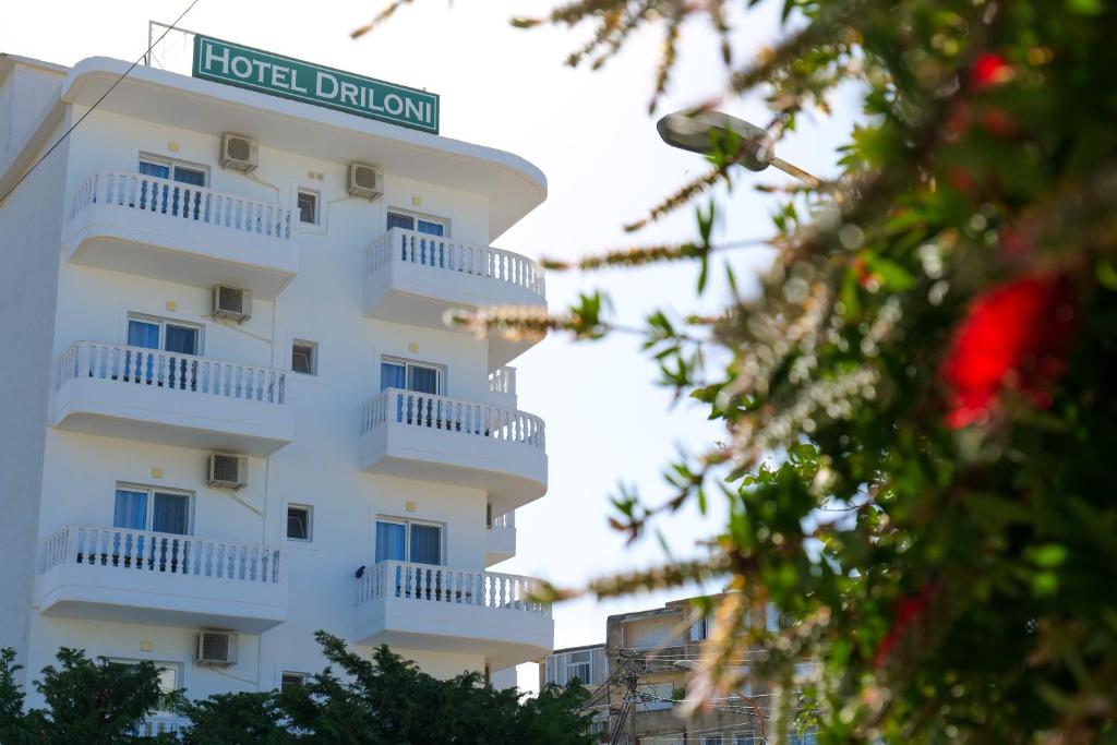 Hotel Driloni exterior in Ksamil
